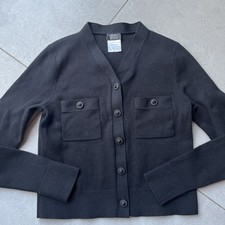 CHANEL UNIform Wolle Baumwolle Jäckchen Gr. XS