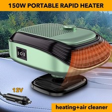 Heizlüfter 12V 150 Watt Kfz Auto Zusatzheizung Keramikheizer Scheibenenteiser DE