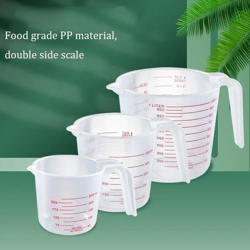 Messbecher 3er set kunststoff - set,