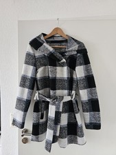 Mantel Cecil S-M Kariert