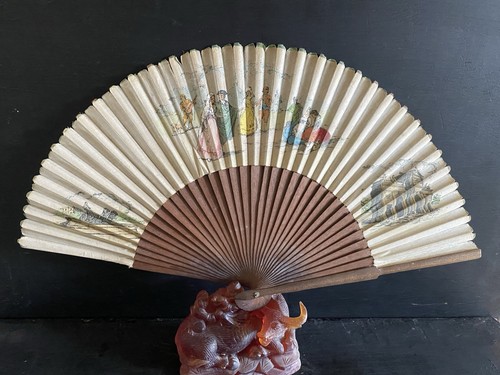 Antike handfächer brisé fan - handfächer,