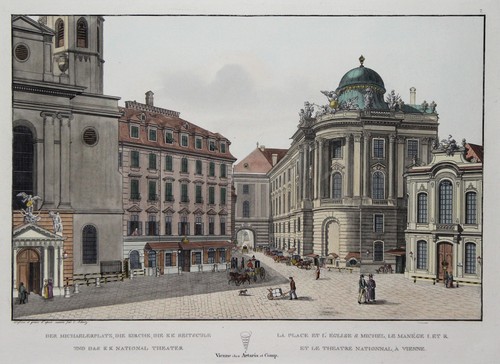 Wien michaelerplatz original - wien,