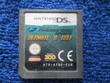Nintendo DS Spiel Original Frisbee Disc Ultimate & Golf  ohne Originalverpackg