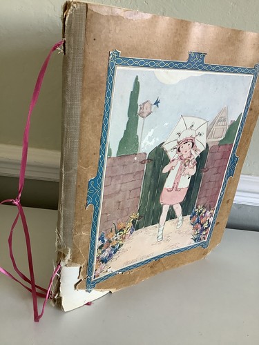 Embroidery scrap book 1940s - embroidery,