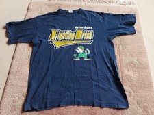 Notre Dame Fightin' Irish T-Shirt blau - Starter - College Football - Größe: XL