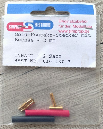 Simprop goldkontakt stecker - ,