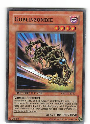 Yugioh goblinzombie - yugioh,