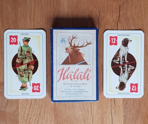 Ddr kartenspiel halali richard - ddr,