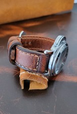 Leder uhrenarmband 22mm 24mm - leder,