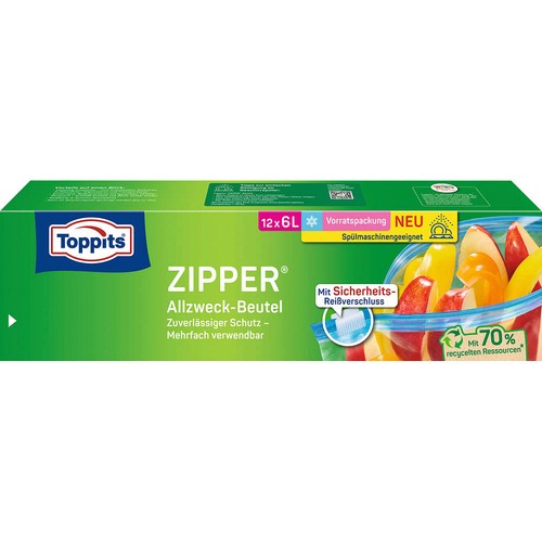 Toppits gefrierbeutel zipper - toppits,