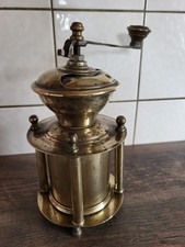 alte kaffeemühle Messing