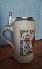 Oktoberfestkrug mit Zinn