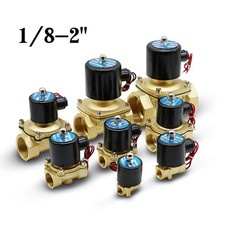 Magnetventil Messing 1/8-2" AC