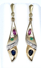 Ohrstecker 585/14 K Gelbgold