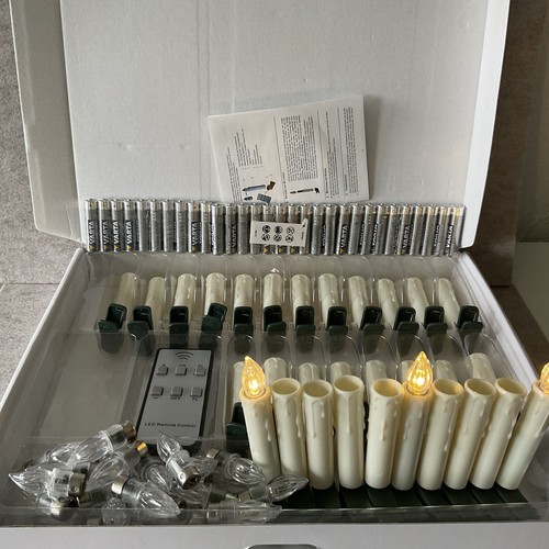 Led christbaumkerzen - led,