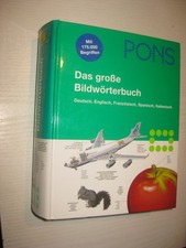 PONS Das große Bildwörterbuch Deutsch, Englisch, Französisch, Spanisch,Italienis