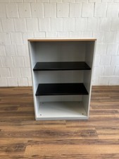 Steelcase Aktenregal 3 Ordnerhöhen grau 80cm Buche-Anleimer