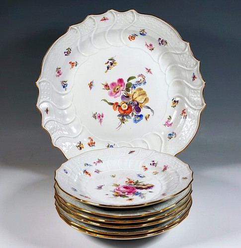 Meissen teller 1 grosse - teller,