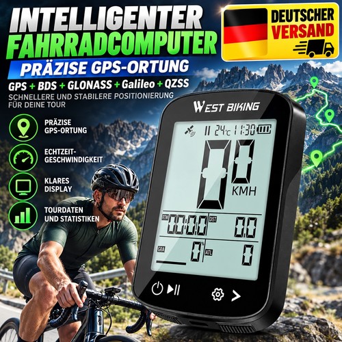 Fahrradcomputer kabellos gps - kabellos,