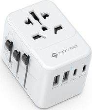 NOVOO Reiseadapter Weltweit 5