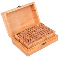 Holzstempel set stück - holzstempel, 84
