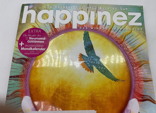 Zeitschrift happinez 2021 - zeitschrift,