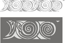 Schablone;Dekorschablone;Wands