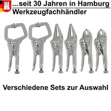 Gripzange Set Langbeck Zange Schweißerzange Feststellzange Klemmzange Satz 