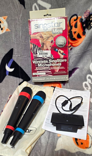 Singstar wireless mikrofon set - singstar, mikrofon-set