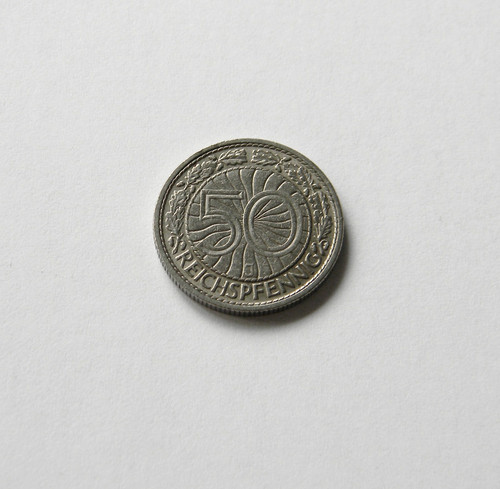 Weimar reichspfennig 1930 - 50,