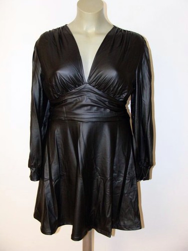 Leder imitat kleid - leder,