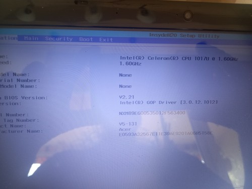 Acer aspire 131 - v5,