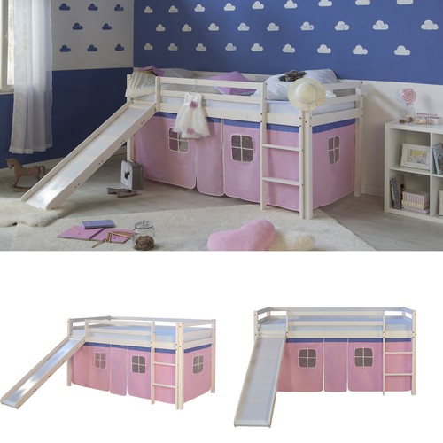 Hochbett 90x200 kinderbett mit - 90x200,