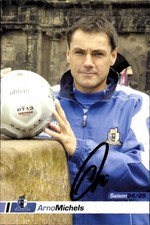 Autogrammkarte Trainer Arno