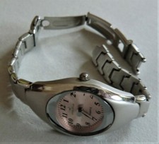 Damen Armbanduhr Philip Persio rosa Ziffenblatt