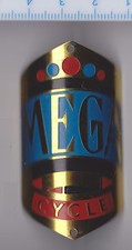 Oldtimer MEGA Fahrrad Cycle Head Badge Fahrrad Abzeichen
