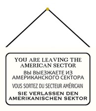 Blechschild 20x30 Sie