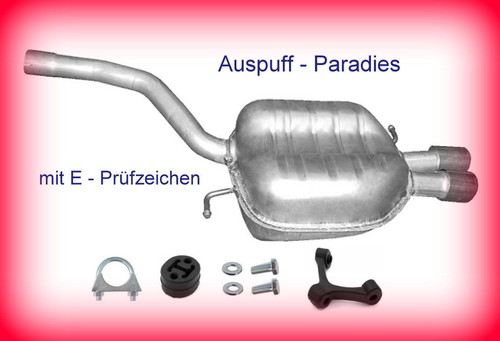 Endschalldämpfer auspuff für - endschalldämpfer,