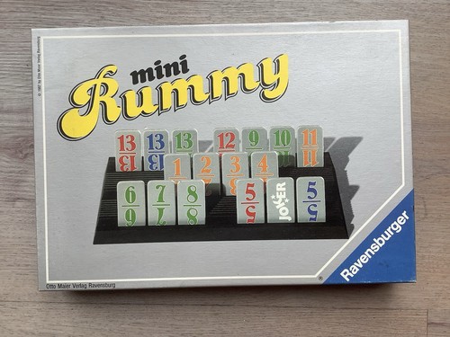 Mini rummy ravensburger - rummy,