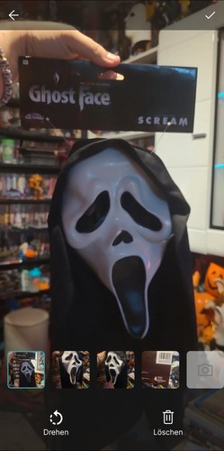 Ghostface scream maske - ghostface,
