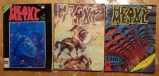 3 Stück Heavy Metal, US Kult