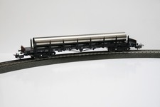 Modellbahn H0 Ladegut Stahlrohr aus Echtstahl 6 Stück
