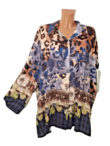 Labass bluse tunika - leo, braun