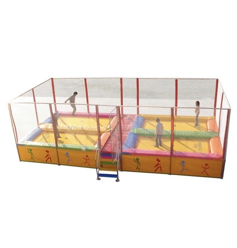 Trampolinanlage mit