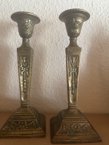 Set kerzenhalter aus messing - set,