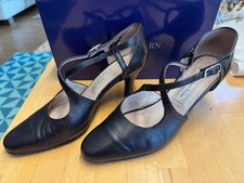 Tanschuhe Derner Kern Ines Damen schwarz Gr. 5,5 Absatz 6,5 cm - privat