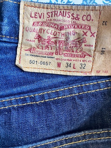 Levi 501 big selvedge - levi’s, e