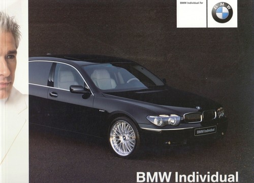 Bmw 7er individual e65 - bmw,