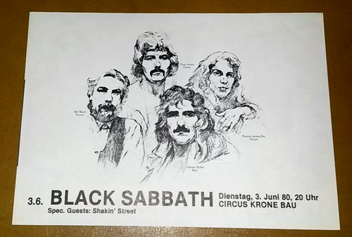 Black sabbath geils band - black,