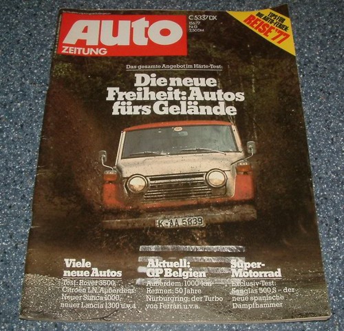 Auto zeitung alle - 13/77,